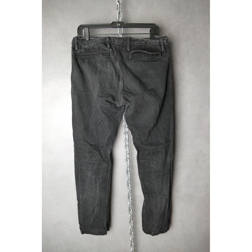 RGT Rgt The Original Trouser Mens‎ 33x30 Slim Taper Chinos Black - Picture 2 of 11